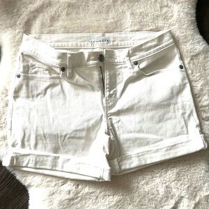 LOFT White Denim Women's Shorts‎